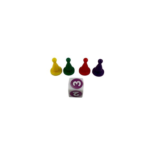 Googly Eyes 2014 Edition Replacement Four Tokens & Die Goliath Games - Picture 1 of 2